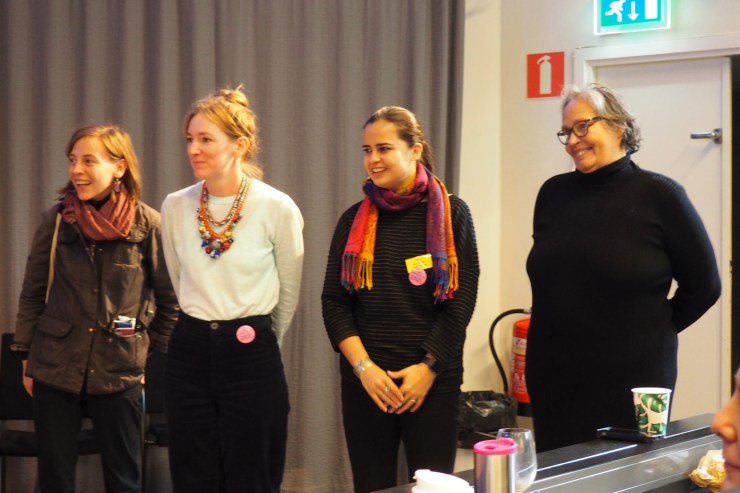 Catia Gregoratti, Rebecca Selberg, Amaranta Thompson, Diana Mulinari